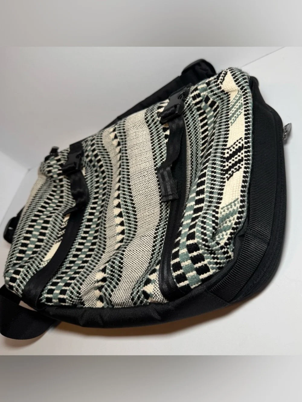 Ethnotek Somanya Sling 13 - India 10 Artisan Hand-Woven Tablet Bag